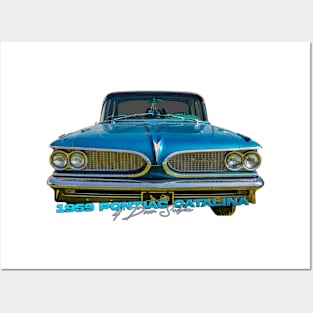 1959 Pontiac Catalina 4 Door Sedan Posters and Art